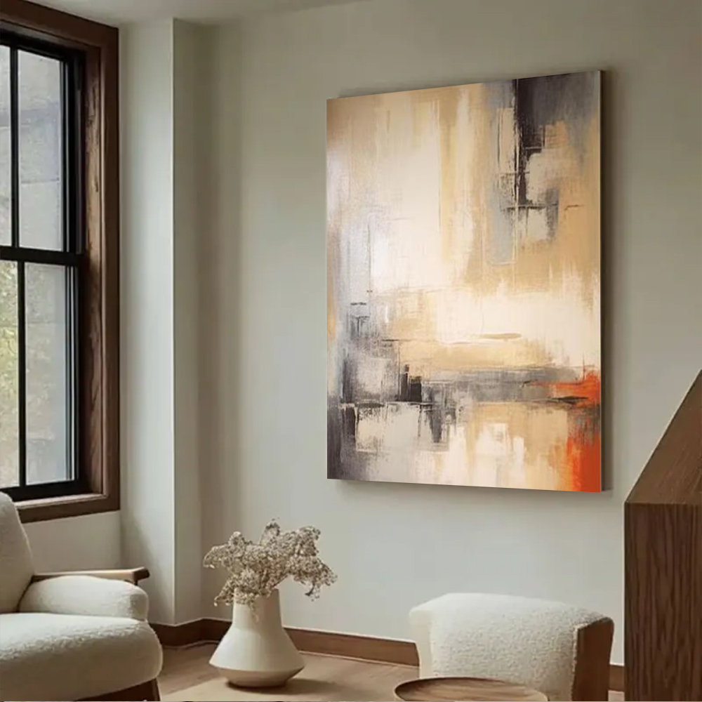Home Decor Free Images - 100% 수작업 추상 유화 캔버스 그림