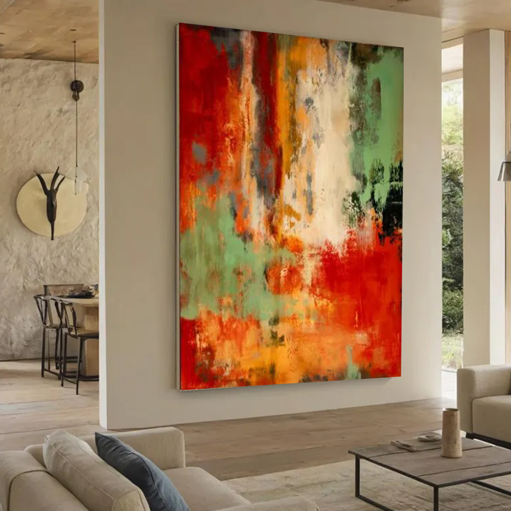 Home Decor Free Images - 100% 수제 추상 유화 캔버스 그림