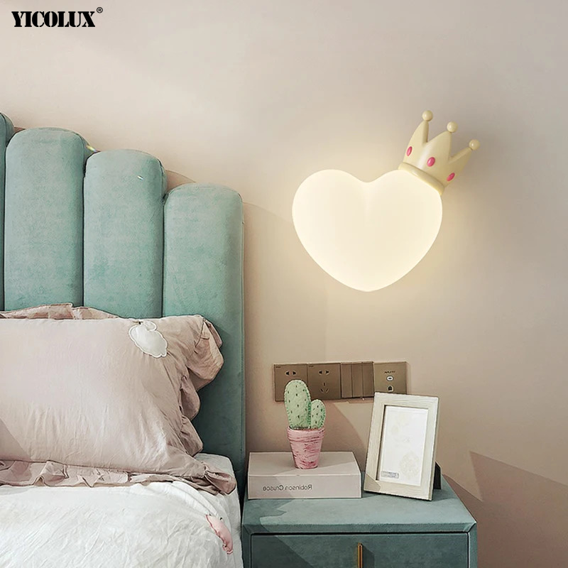 Home Decor Wall Molding - 모던 침실 벽 램프 어린이 방