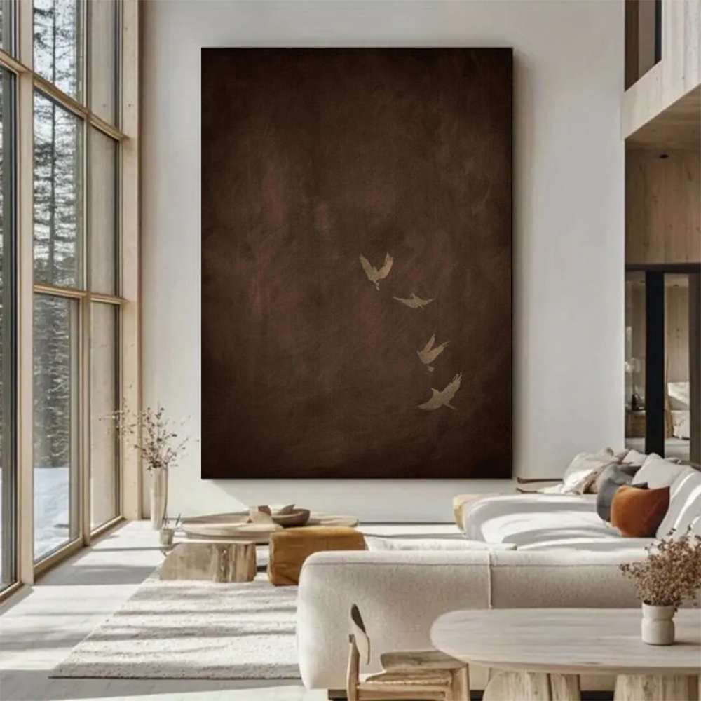 Home Decor Free Images - 100% 수작업 추상 유화 캔버스 이동하는