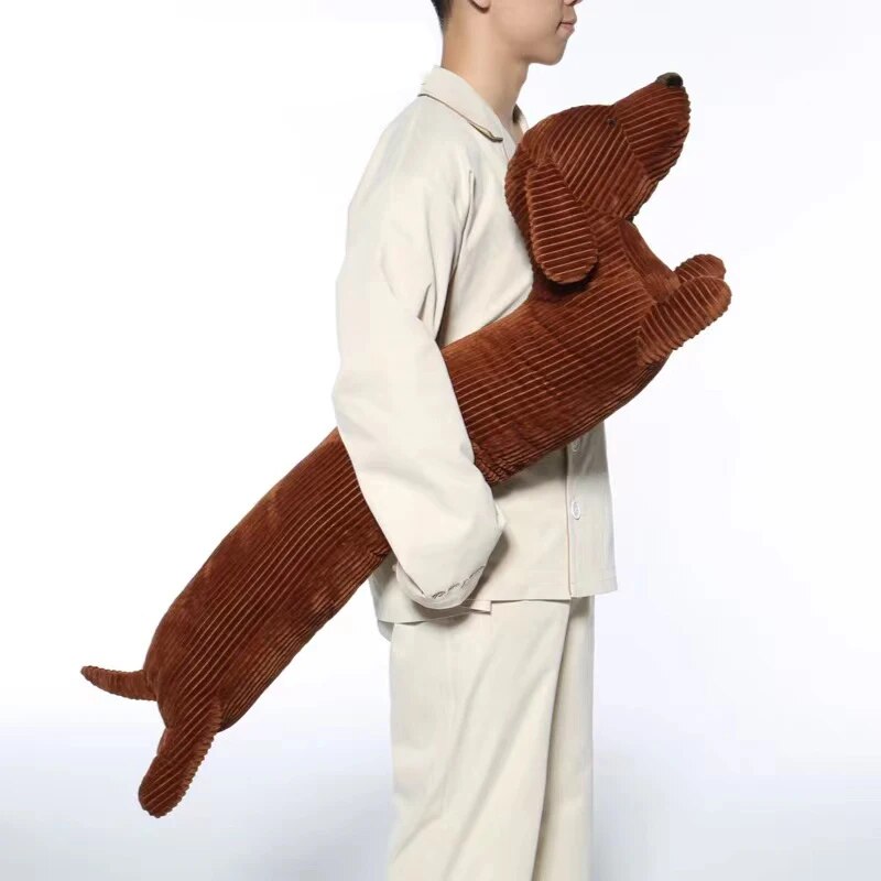Home Decor Aesthetic Pinterest - 닥스훈트 개 플러시 포옹 베개 부드러운