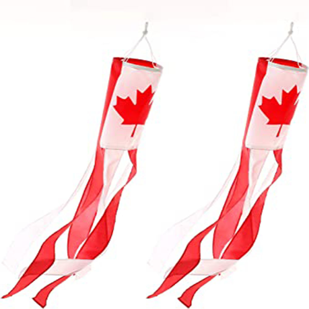 Home Decor Canada - 100% 폴리에스테르 캐나다 국기, 독립 기념일