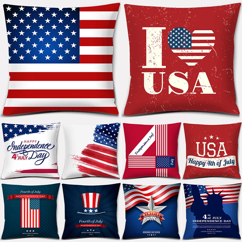 Home Decor Kuching - 미국 인디펜던스 데이 시리즈 LOVE USA
