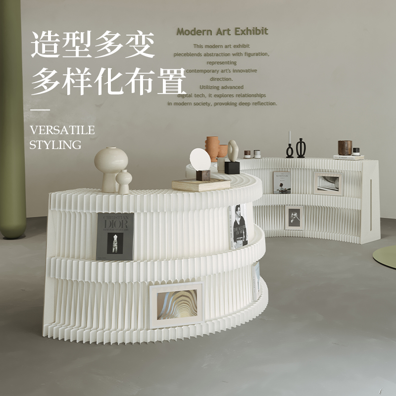Home Decor Brochure - 공간 절약형 벽걸이 책장 홈 데코용