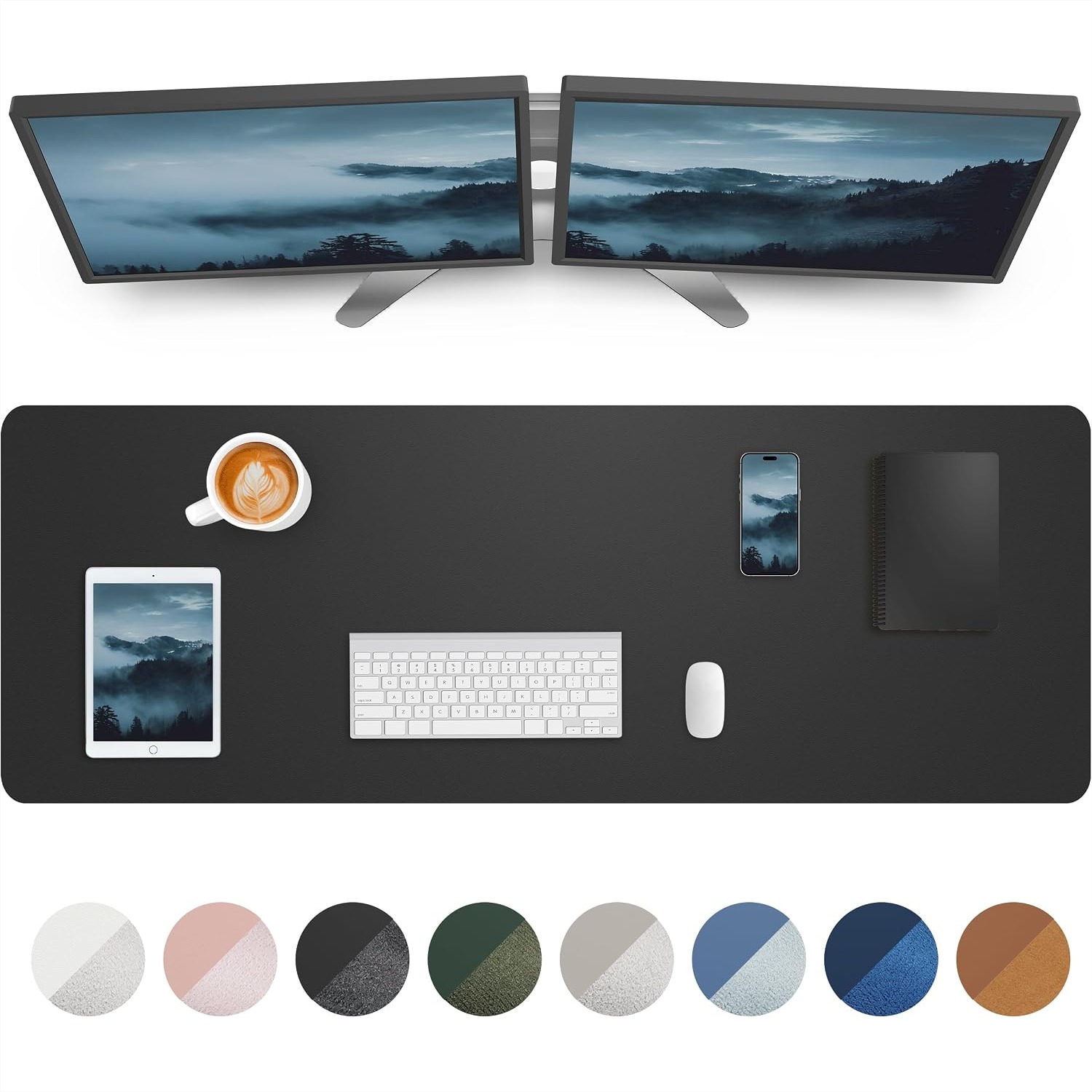 Home Decor Free Images - 대형 데스크 매트 55x17인치 가죽 데스크