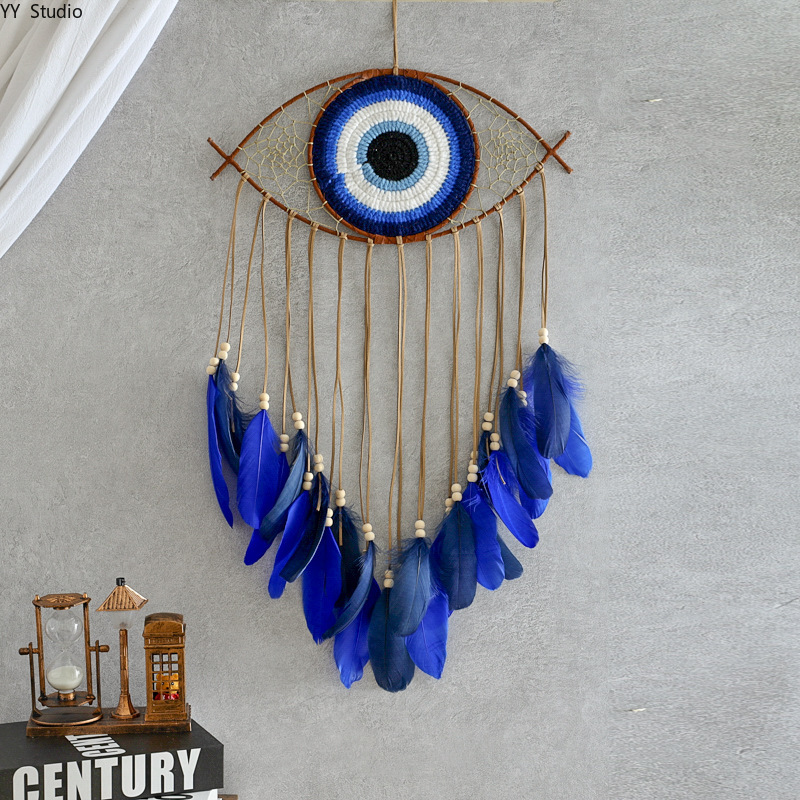 Home Decor Gift - 창의적인 수제 악마의 눈 벽걸이 홈