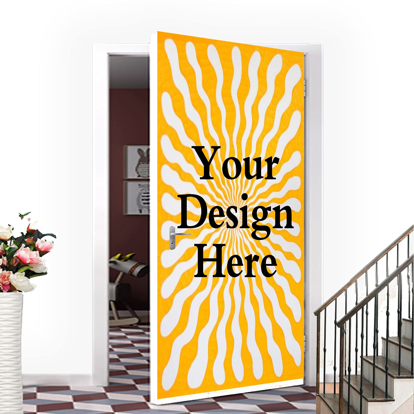 Home Decor Free Images - 맞춤형 도어 스티커 벽지, 맞춤형 도어