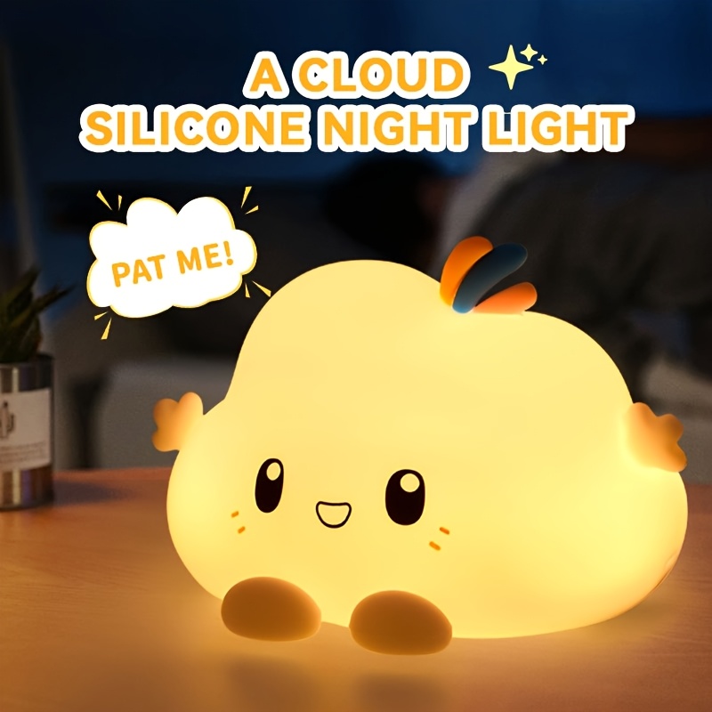 Home Decor Gift - 구름 야간 조명, 터치 제어 조광,