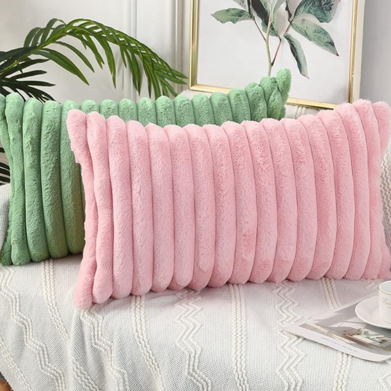 Home Decor Aesthetic Pinterest - 30x50cm 45x45cm 투척용 베개 커버 인조