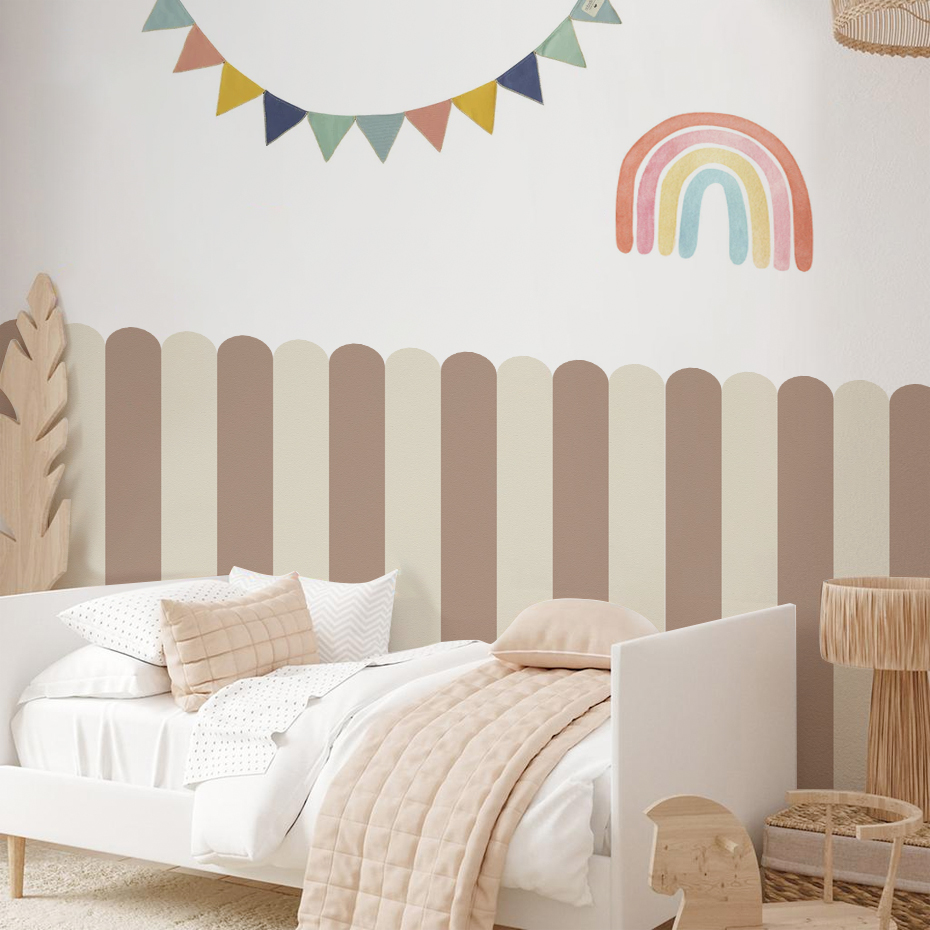 Flooring Home Decor - 여러 가지 빛깔의 세로 줄무늬 아크