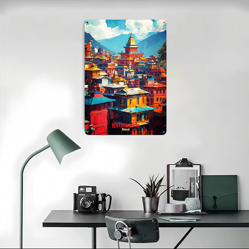 카트만두 아트 3D 프린팅 질감 포스터 맞춤형 벽 장식 - Home Decor Kathmandu 리뷰 및 가격