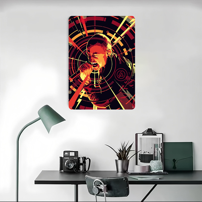 체스터 베닝턴 벡터 아트 금속 포스터 맞춤형 벽 장식  - Home Decor Vector 리뷰 및 가격
