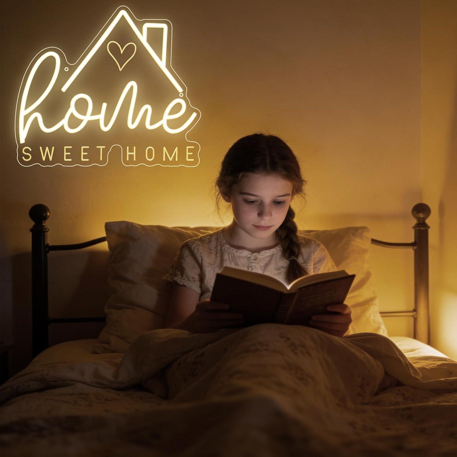 스위트홈 네온사인 USB 디밍 가능 LED 조명 (거실 - Home Decor Gift 리뷰 및 가격
