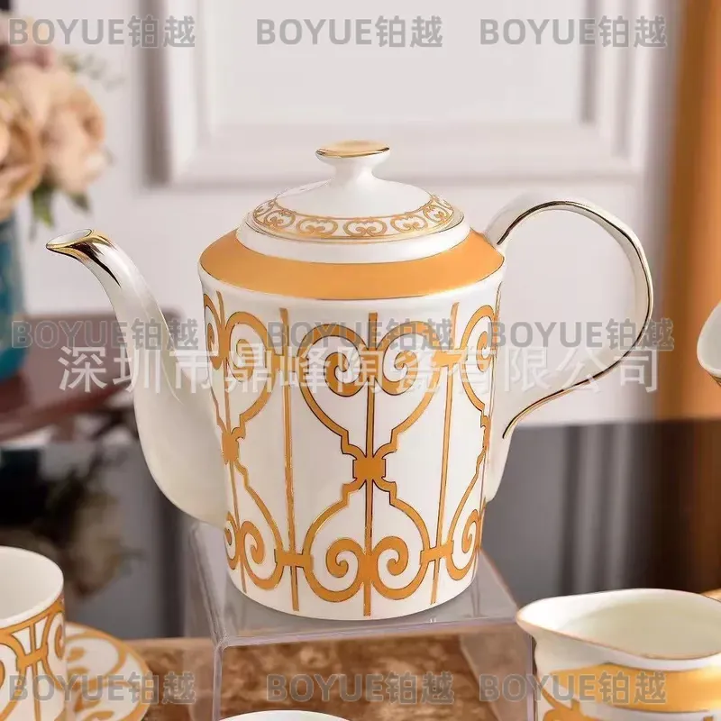 옐로우 세라믹 커피잔과 받침 세트 유럽풍 라이트 럭셔리 - Home Decor Yellow 리뷰 및 가격