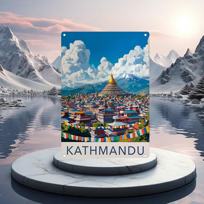 네팔 카트만두 철제 벽 장식 황금 탑 레트로 아트 벽걸 - Home Decor Kathmandu 리뷰 및 가격
