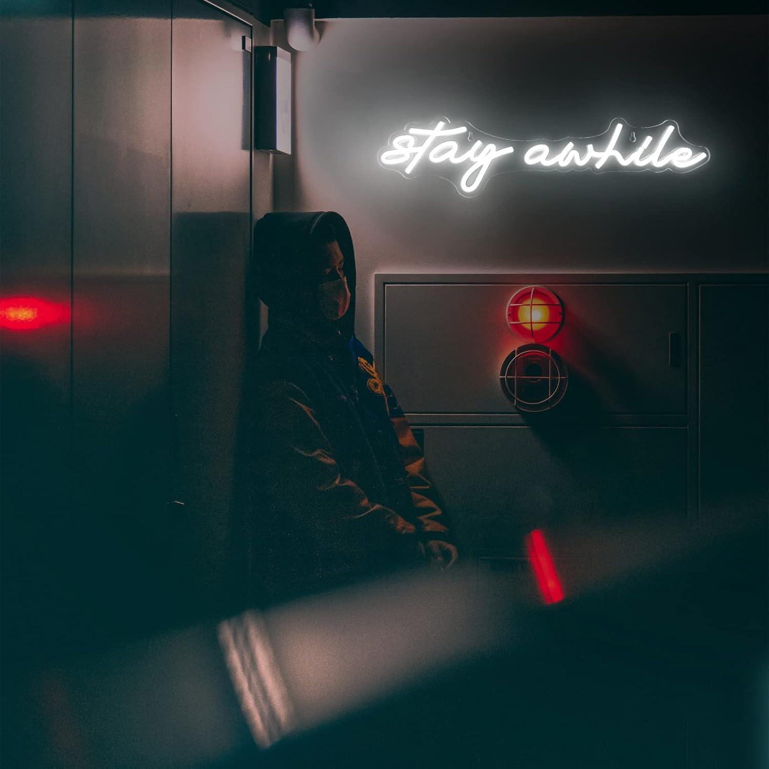 네온사인 USB 디밍 가능 LED 네온 조명 바, 침실 - Home Decor Gift 리뷰 및 가격
