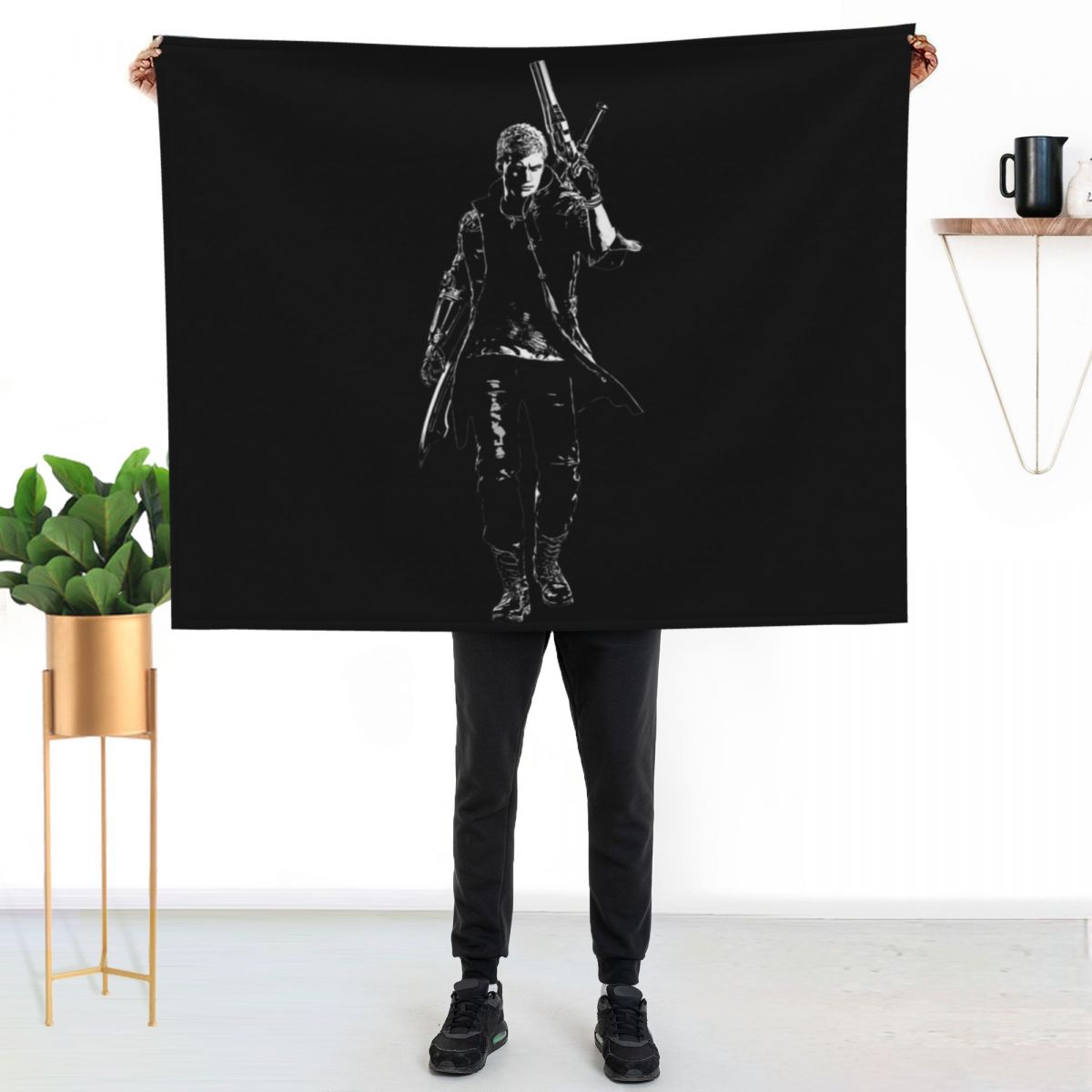 Nero DMC - 벡터 아트 *블랙* 담요 침실 장식 - Home Decor Vector 리뷰 및 가격