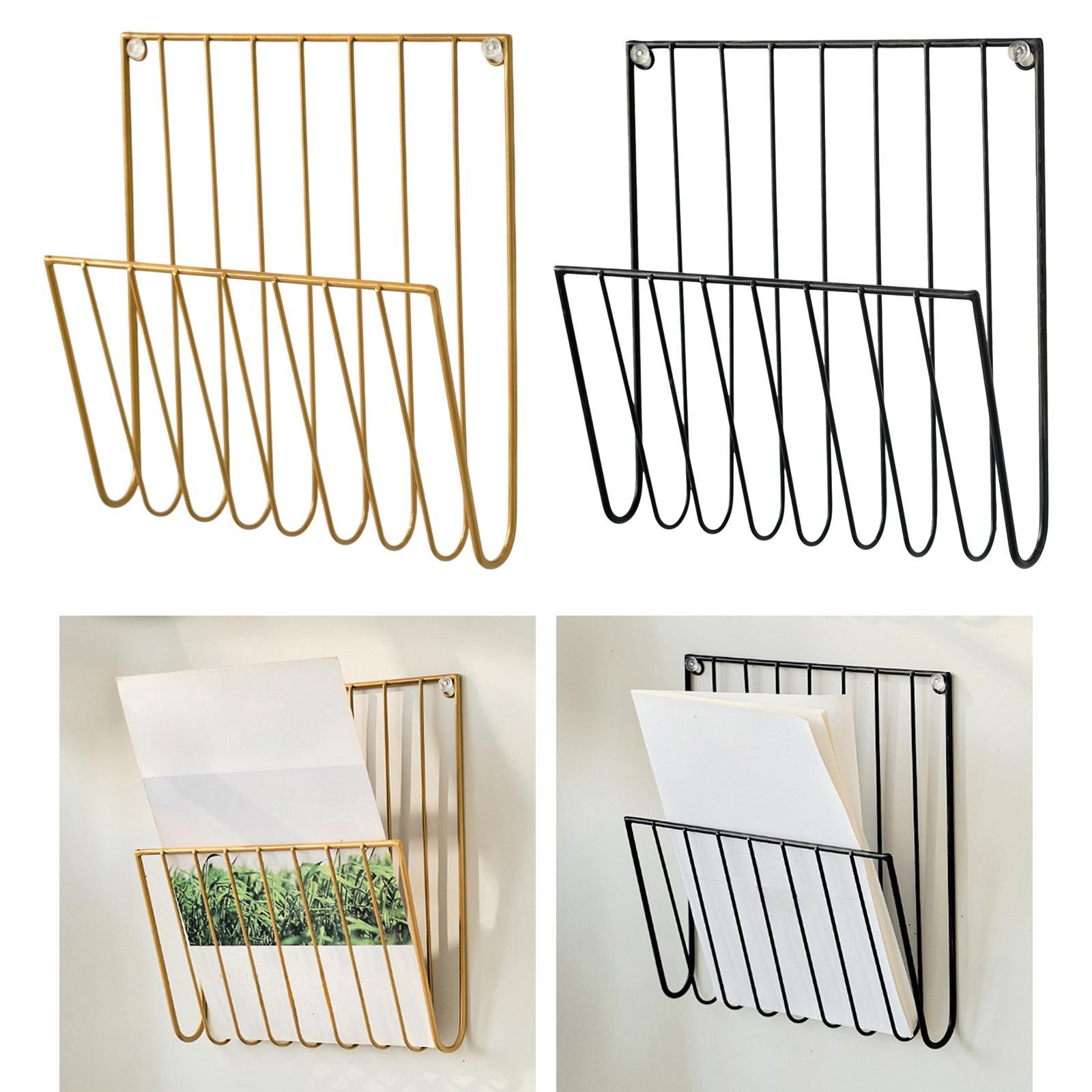 잡지 랙 홈 오피스 학교 다용도 장식 벽걸이 파일 홀더 - Home Decor Brochure 리뷰 및 가격