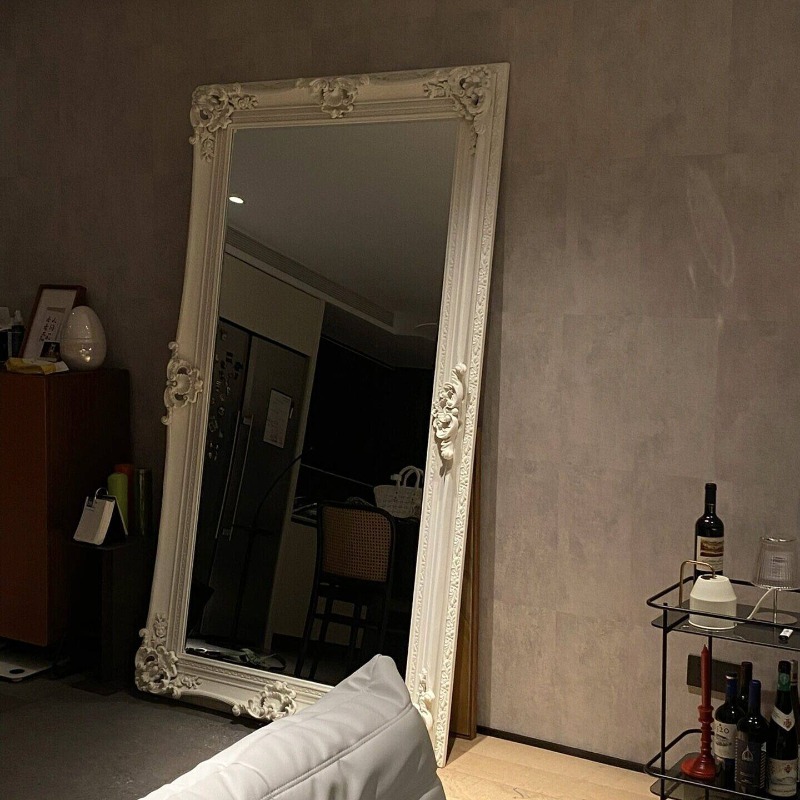 아파트 스타일 장식 거울 대형 사각형 북유럽 거울 전신 - Flooring Home Decor 리뷰 및 가격
