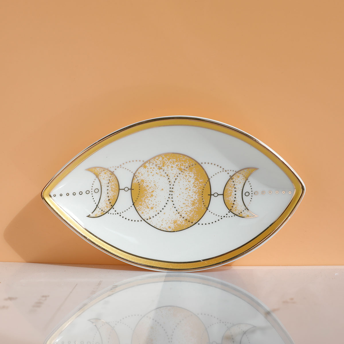 장신구 접시 반지 접시 세라믹 악마의 눈 장신구 접시  - Ceramic Trinket Dish 리뷰 및 가격