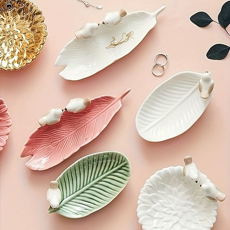 새로운 귀여운 새 딤섬 세라믹 트레이 키 보석 보관함  - Ceramic Trinket Dish 리뷰 및 가격