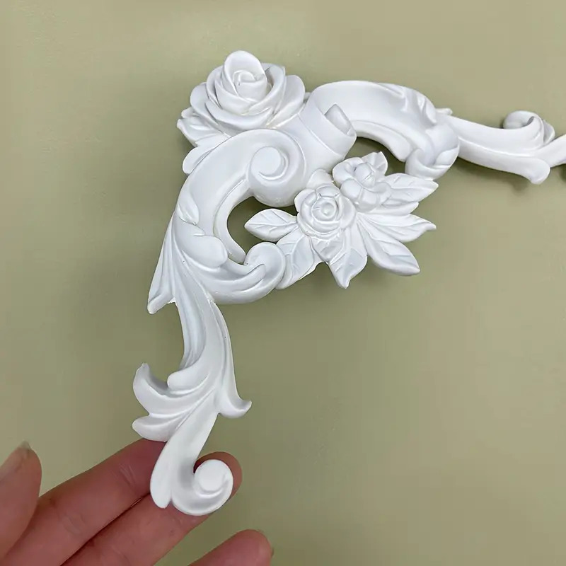 쉬운 설치 Pu 폴리우레탄 꽃 모서리 몰딩 - DIY  - Home Decor Wall Molding 리뷰 및 가격