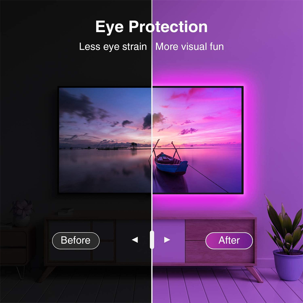 RGB5050 TV LED 백라이트 앱 리모컨 USB  - Home Decor App Free 리뷰 및 가격