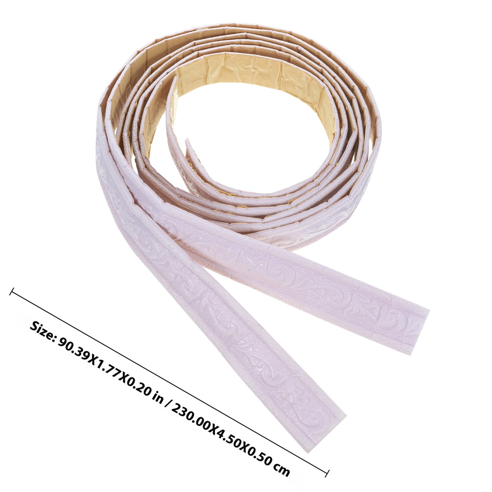 2롤 몰딩 트림 4.5cm 자가 접착식 벗겨 붙이는 벽 - Home Decor Wall Molding 리뷰 및 가격