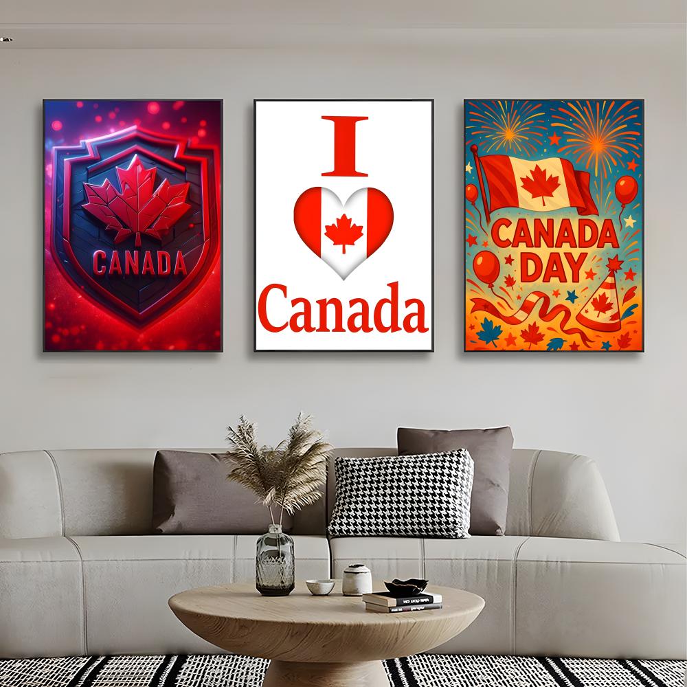 캐나다의 날 포스터 벽 예술 인쇄 장식 벽화 홈 장식  - Home Decor Canada 리뷰 및 가격