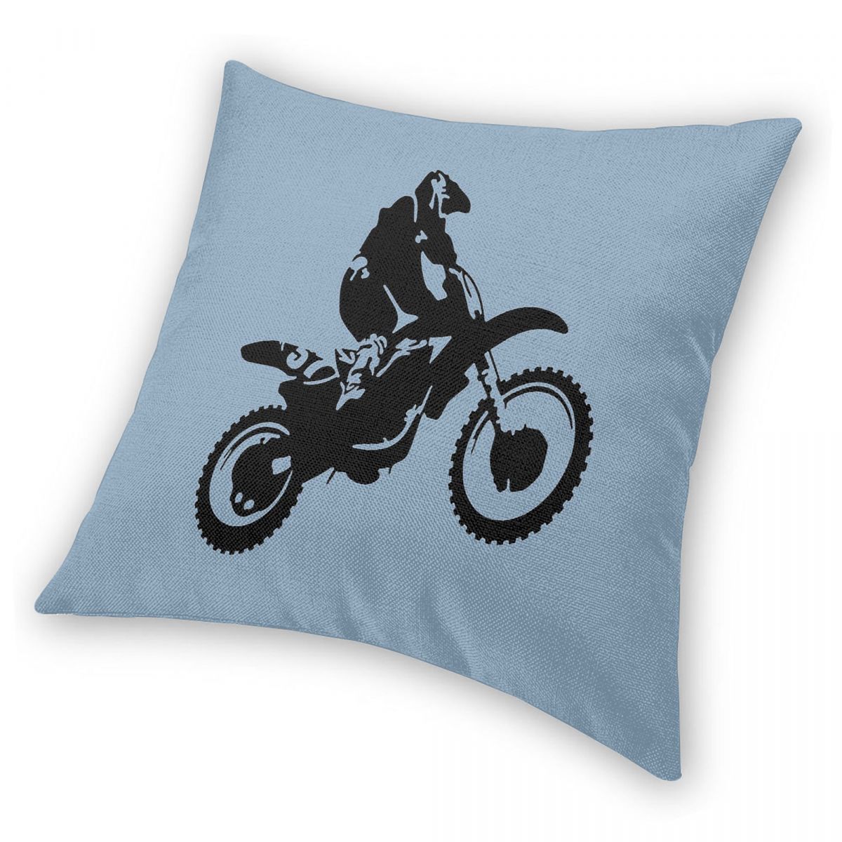 Moto X Dirt Bike 모노톤 벡터 아트 스퀘어 - Home Decor Vector 리뷰 및 가격