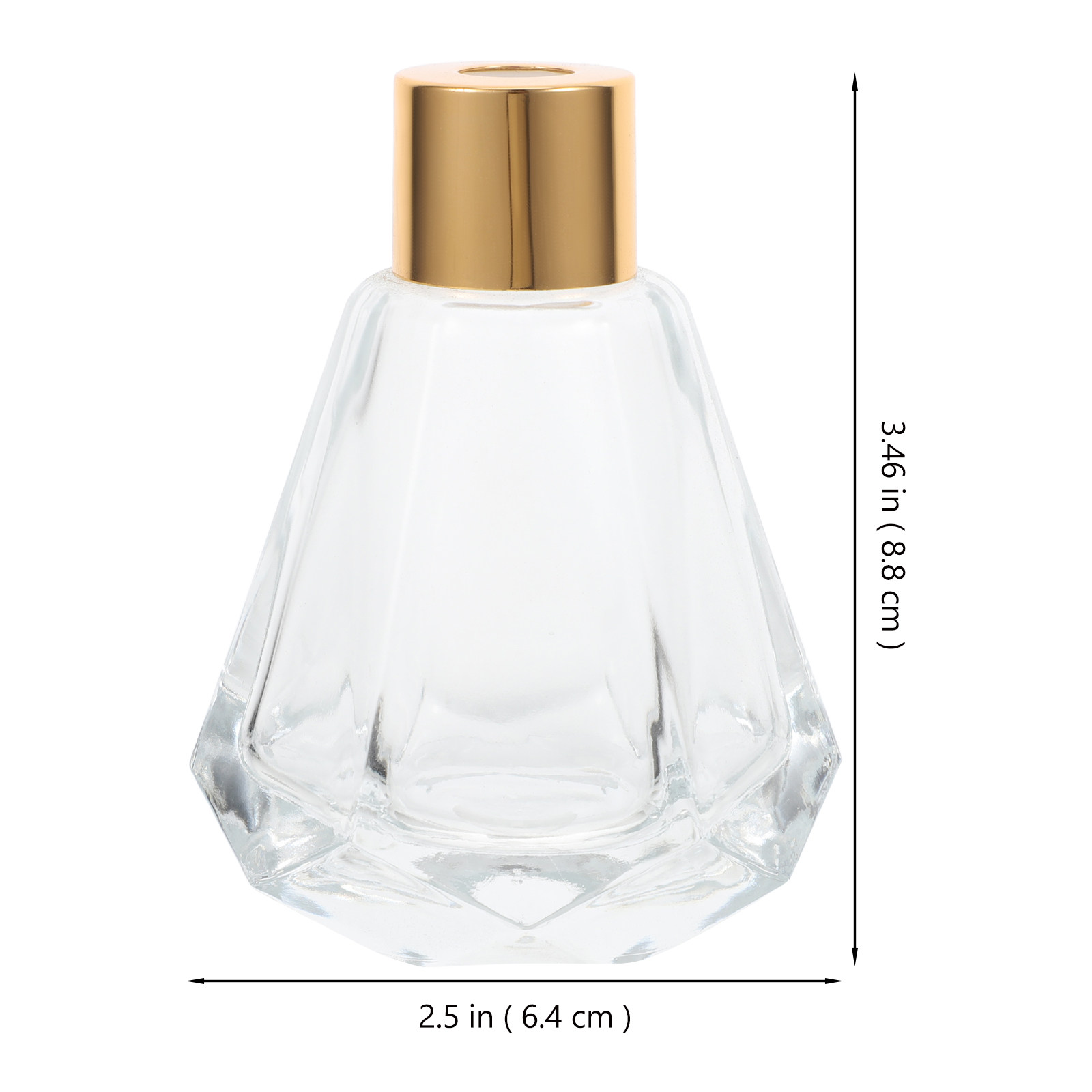 2Pcs 빈 에센셜 오일 디퓨저 병 가정용 자동차 리드 - Home Decor Glass 리뷰 및 가격