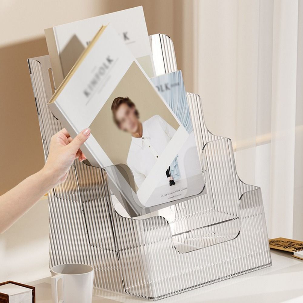 투명 브로셔 디스플레이 홀더 플라스틱 3단 팜플렛 전단 - Home Decor Brochure 리뷰 및 가격