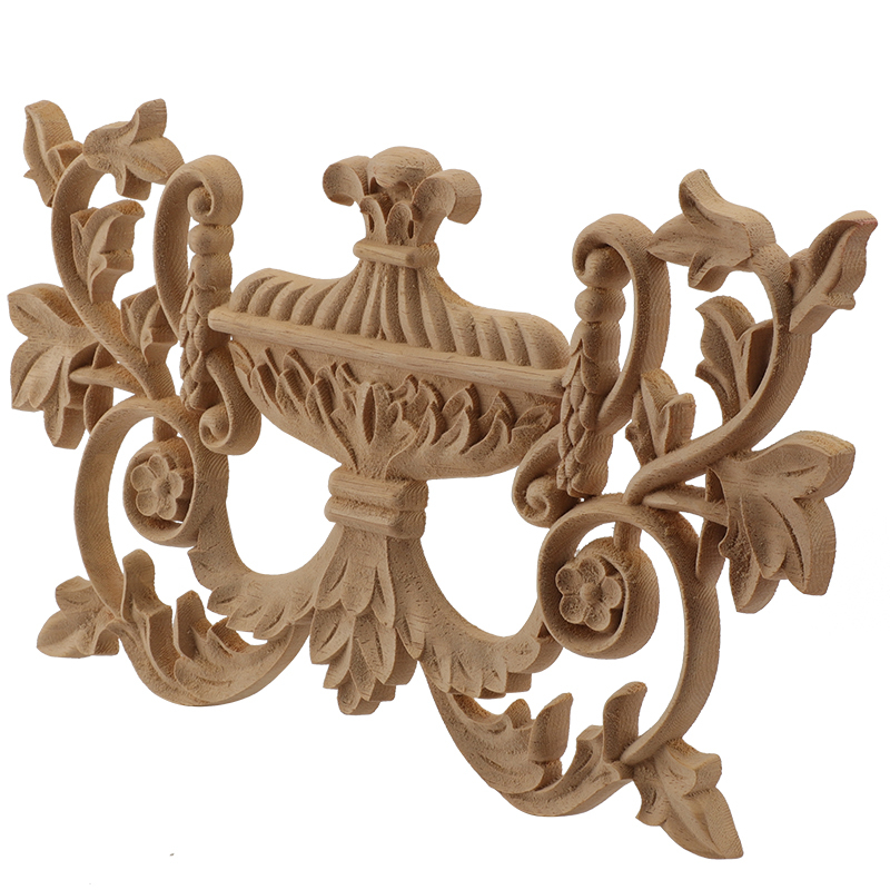 벽 나무 조각 된 Applique 나무 몰딩 장식 프레 - Home Decor Wall Molding 리뷰 및 가격