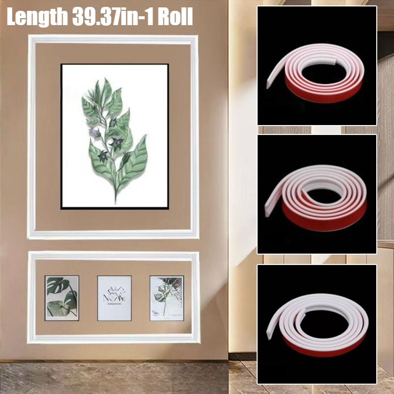 자가 접착 PVC 장식 몰딩 트림, 가정용 DIY 장식 - Home Decor Wall Molding 리뷰 및 가격