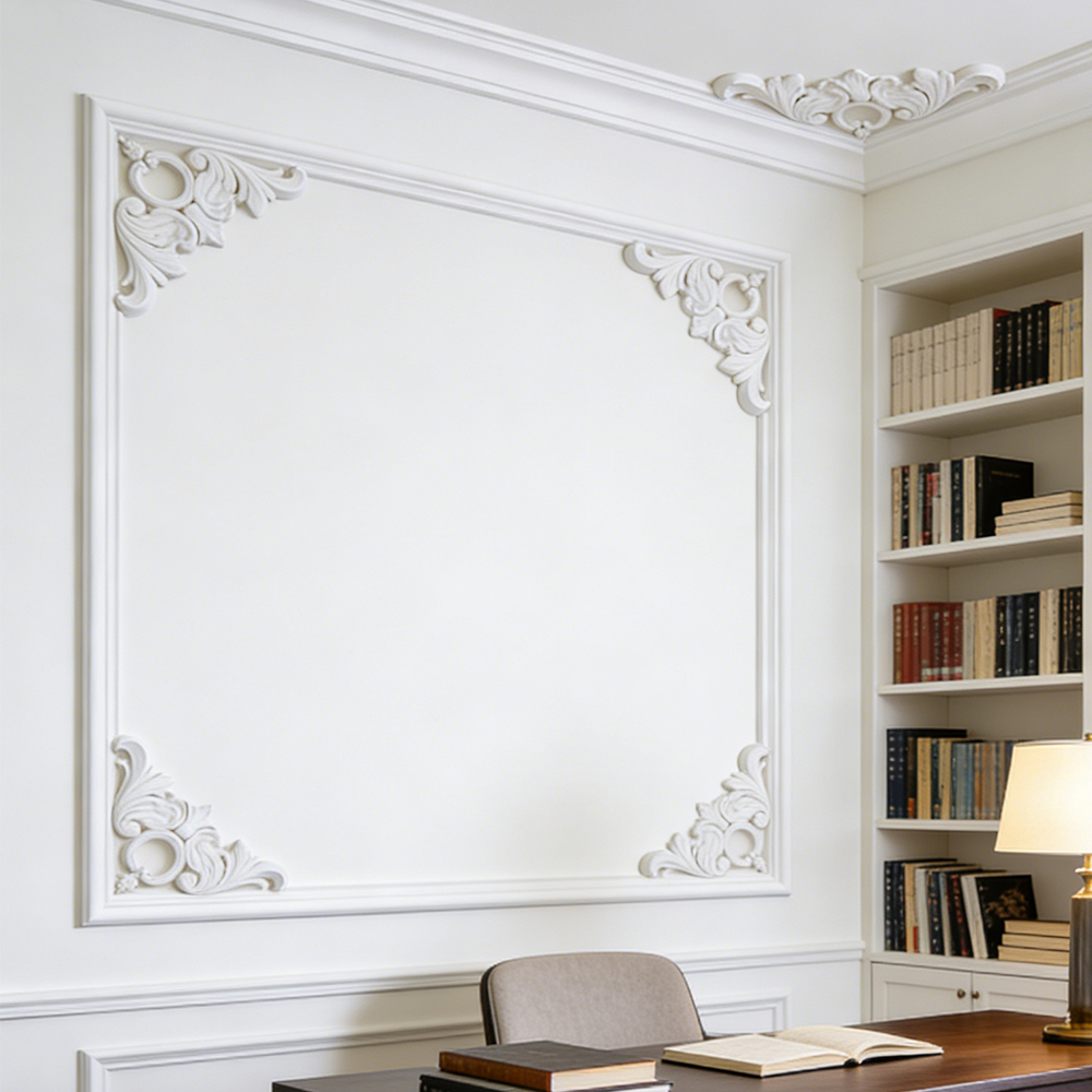 PU 천장 몰딩 키트 벽 몰딩 트림 코너 프레임 웨인스 - Home Decor Wall Molding 리뷰 및 가격