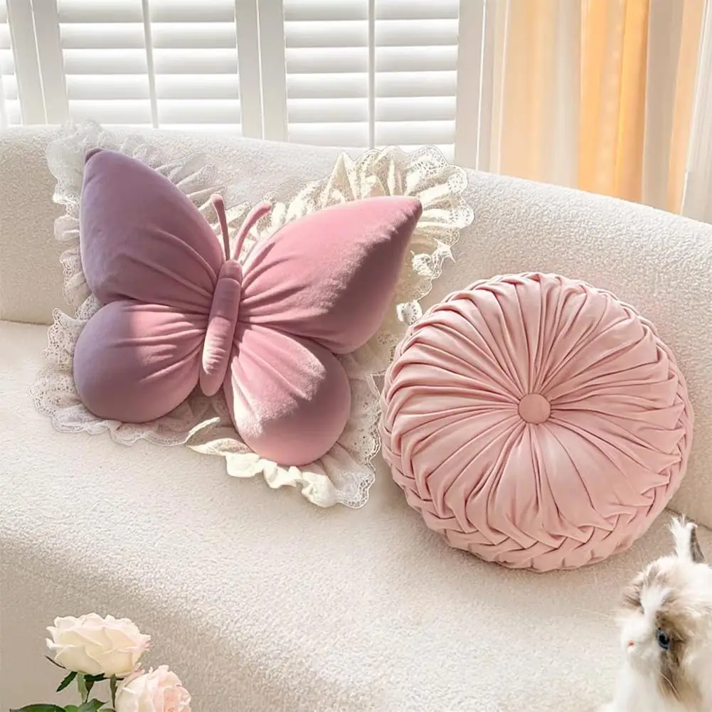 귀여운 공주 나비 오피스 베개 거실 리본 침실 자동차  - Home Decor Aesthetic Pinterest 리뷰 및 가격