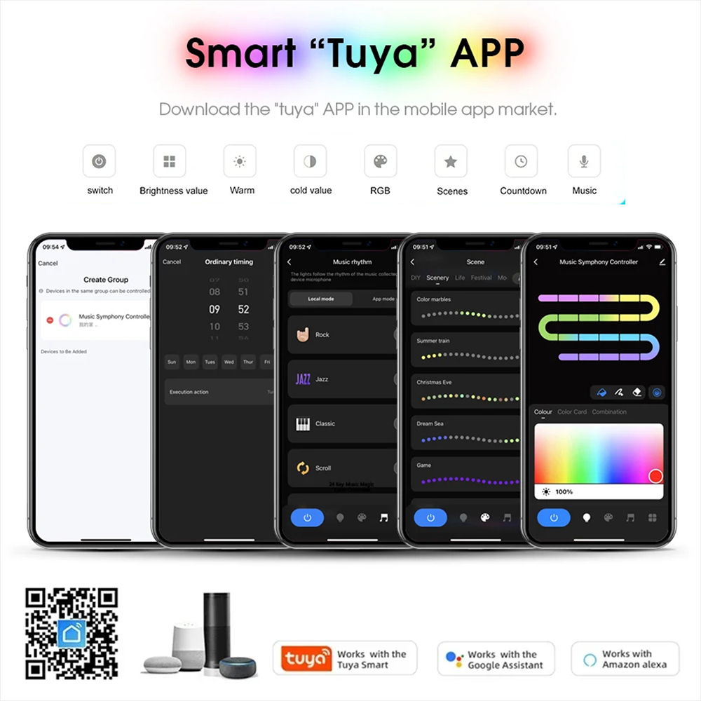 투야 와이파이 WS2811 RGBIC COB LED 스 - Home Decor App Free 리뷰 및 가격