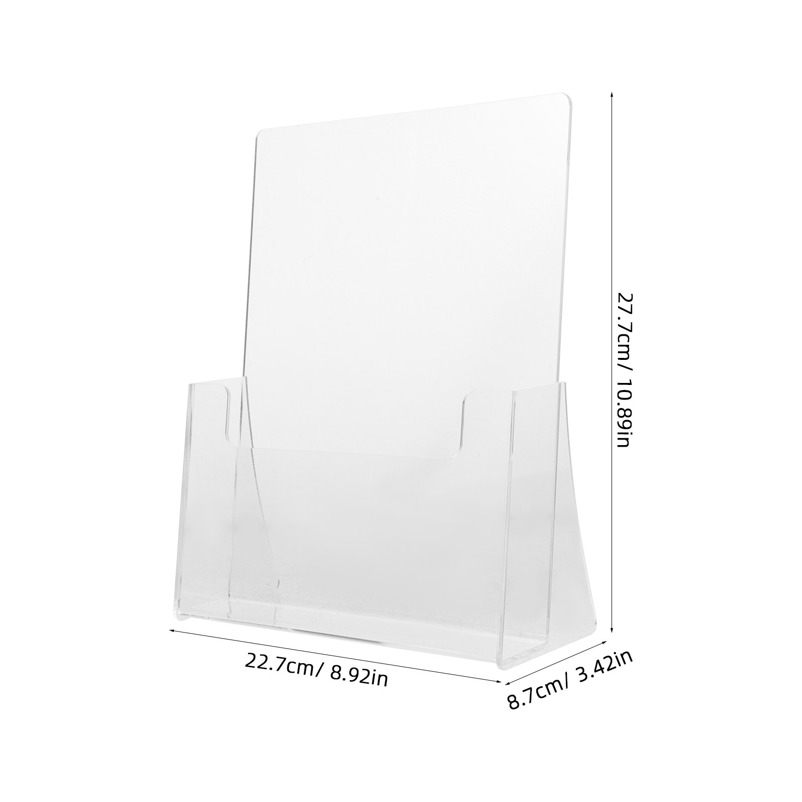 브로셔, 잡지, 문서용 투명 아크릴 디스플레이 스탠드, - Home Decor Brochure 리뷰 및 가격