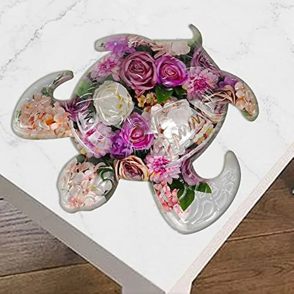 바다 거북 에폭시 수지 실리콘 몰드, 벽 및 데스크탑  - Home Decor Wall Molding 리뷰 및 가격