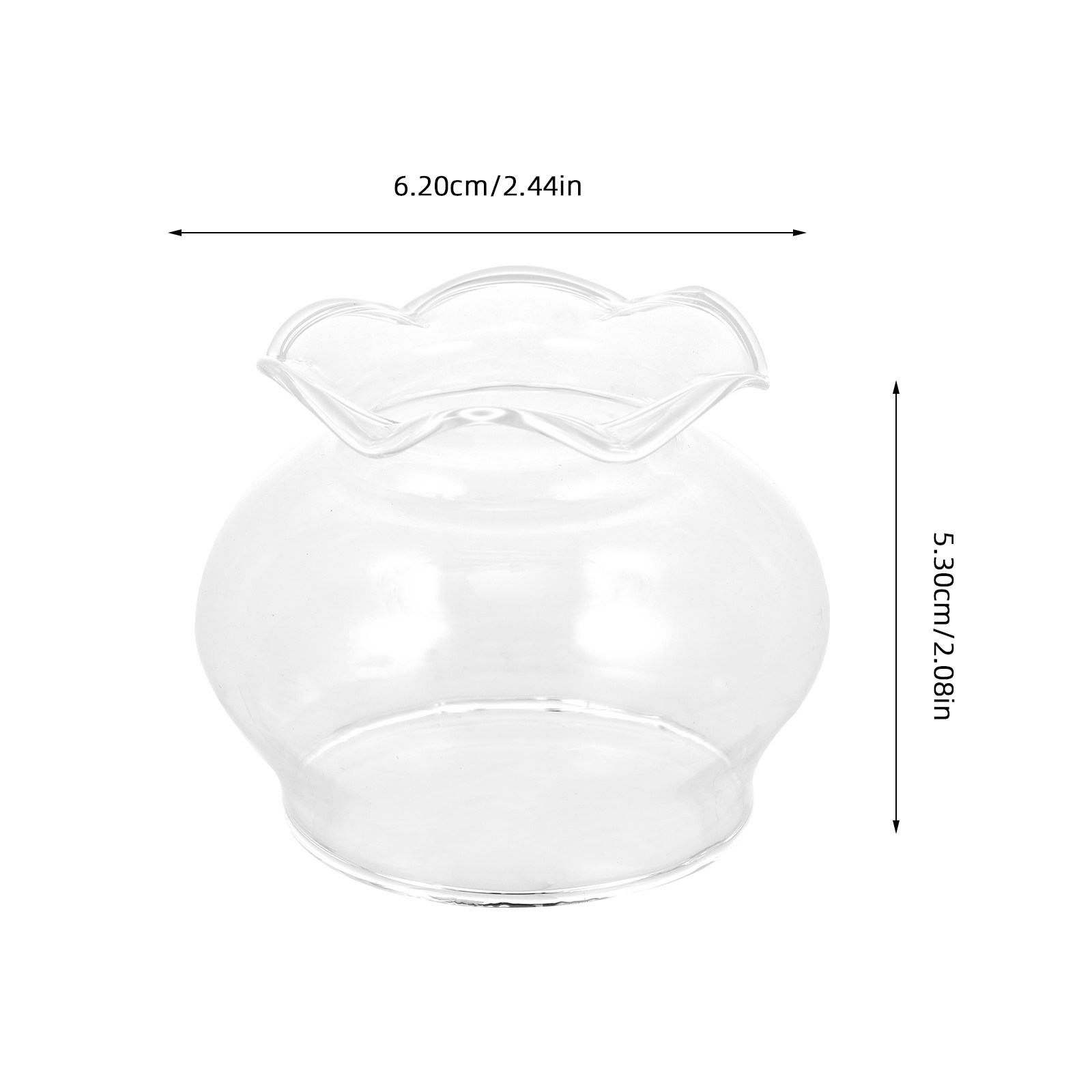 유리 램프 커버 프리미엄 두꺼운 투명 방풍 오일 램프  - Home Decor Glass 리뷰 및 가격