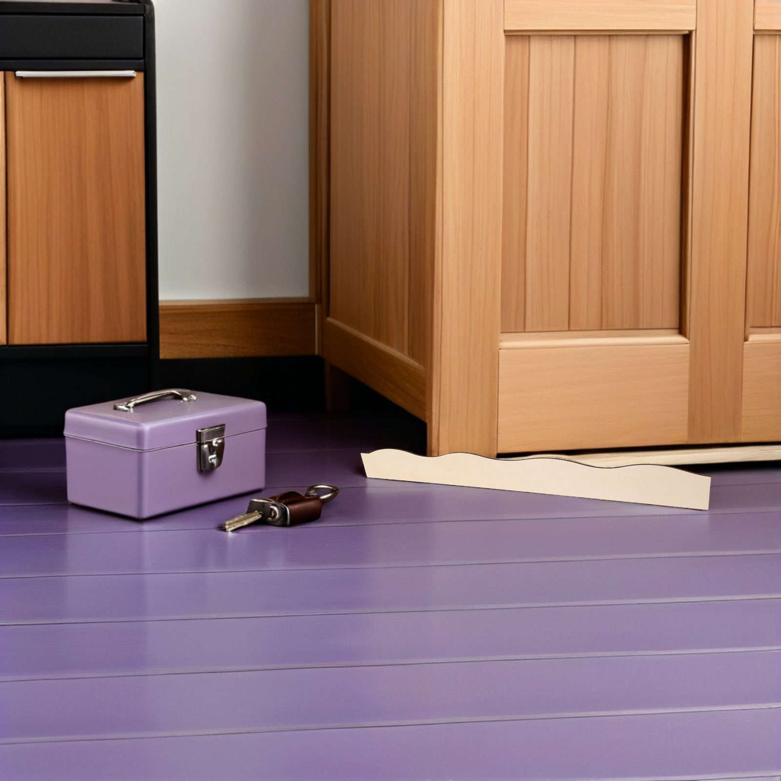 12개 미완성 장식용 나무 웨이브 트림, 벽 선반, 문 - Home Decor Wall Molding 리뷰 및 가격