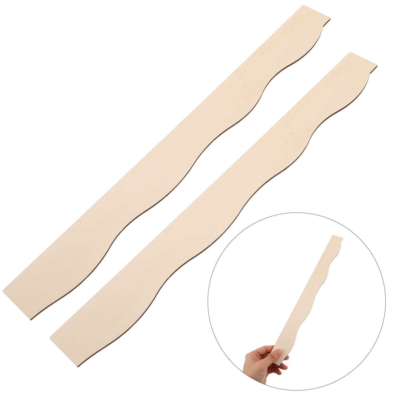 12개 미완성 장식용 나무 웨이브 트림, 벽 선반, 문 - Home Decor Wall Molding 리뷰 및 가격