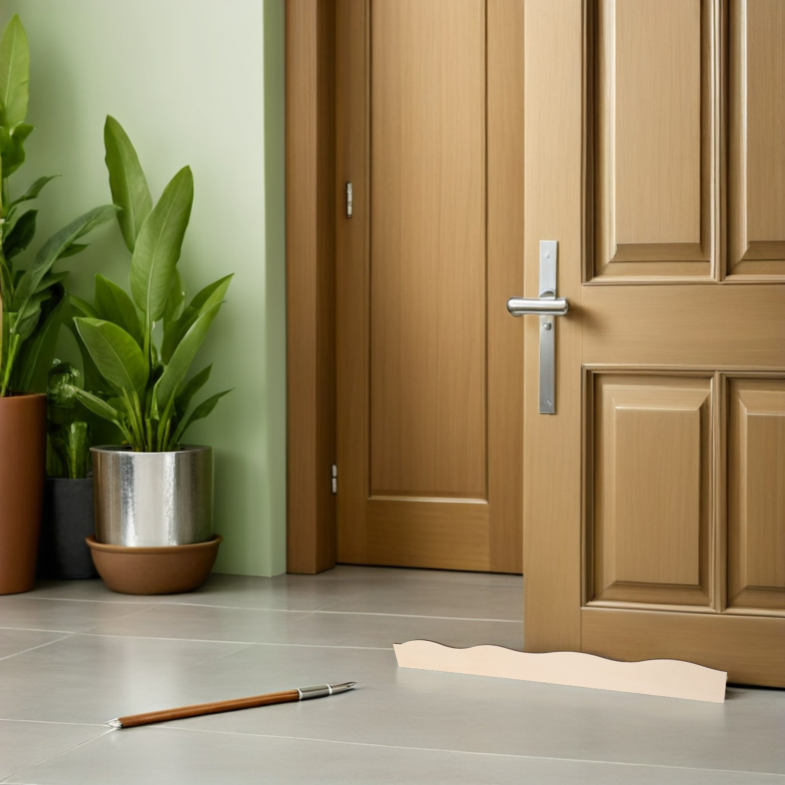 12개 미완성 장식용 나무 웨이브 트림, 벽 선반, 문 - Home Decor Wall Molding 리뷰 및 가격