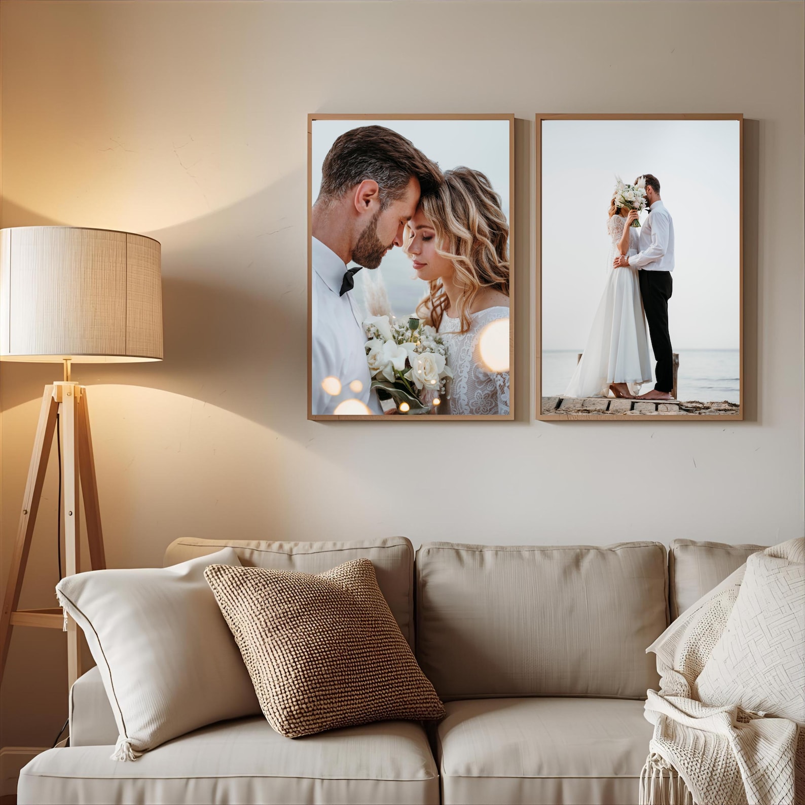 맞춤형 사진 캔버스, 가족 사진 벽 장식, 대형 사진  - Home Decor Happy 리뷰 및 가격