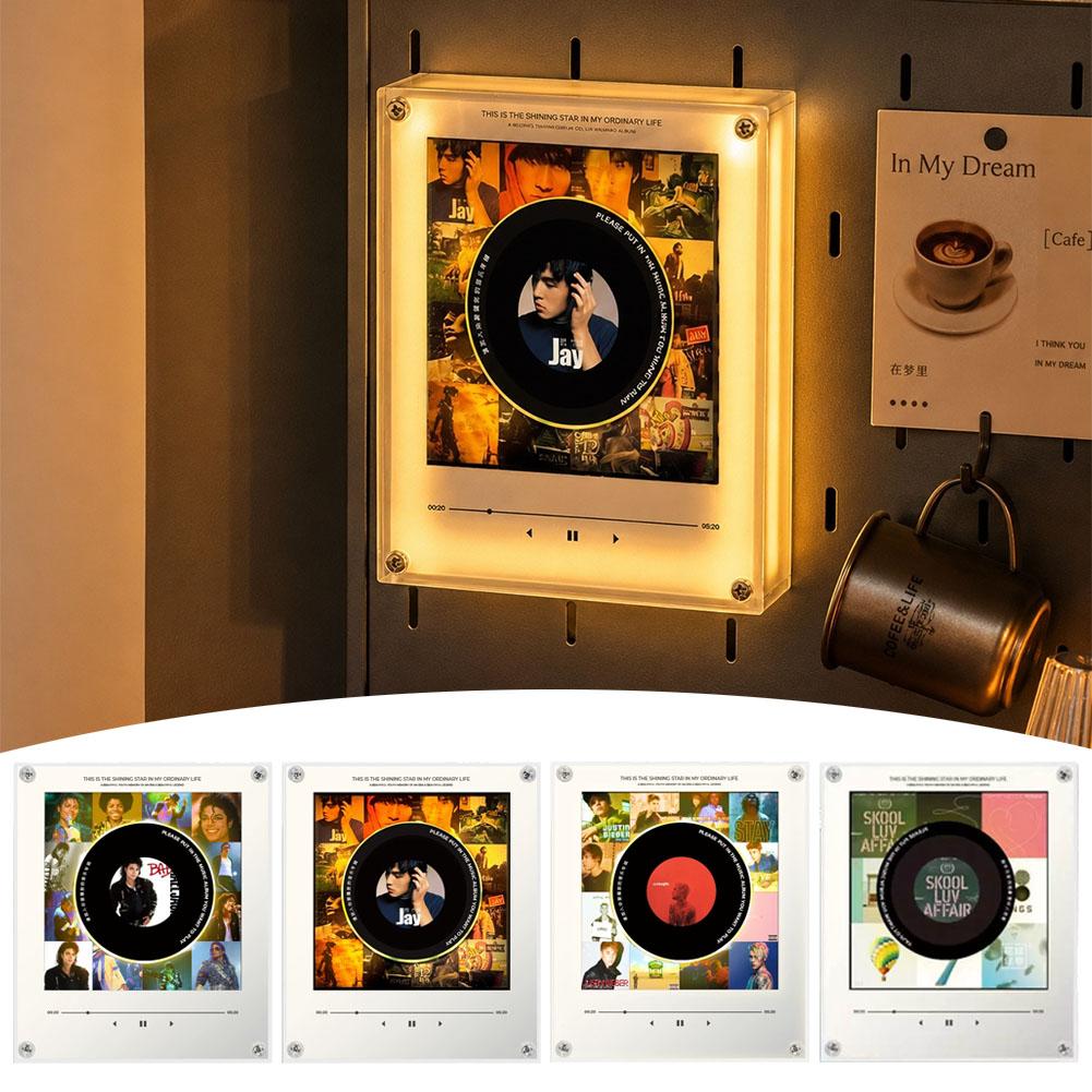 새롭고 귀여운 스마트 아크릴 NFC 감지 음악 자석 냉 - Home Decor Range 리뷰 및 가격