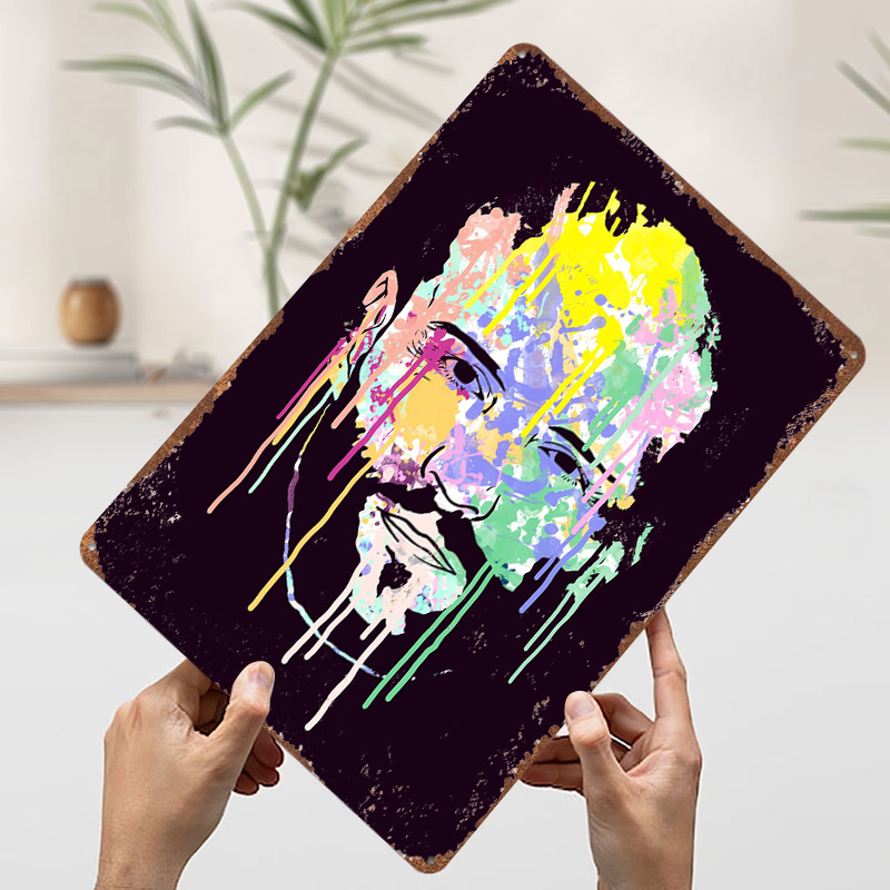 액터 레전드 벡터 개인 맞춤형 3D 질감 금속 포스터  - Home Decor Vector 리뷰 및 가격
