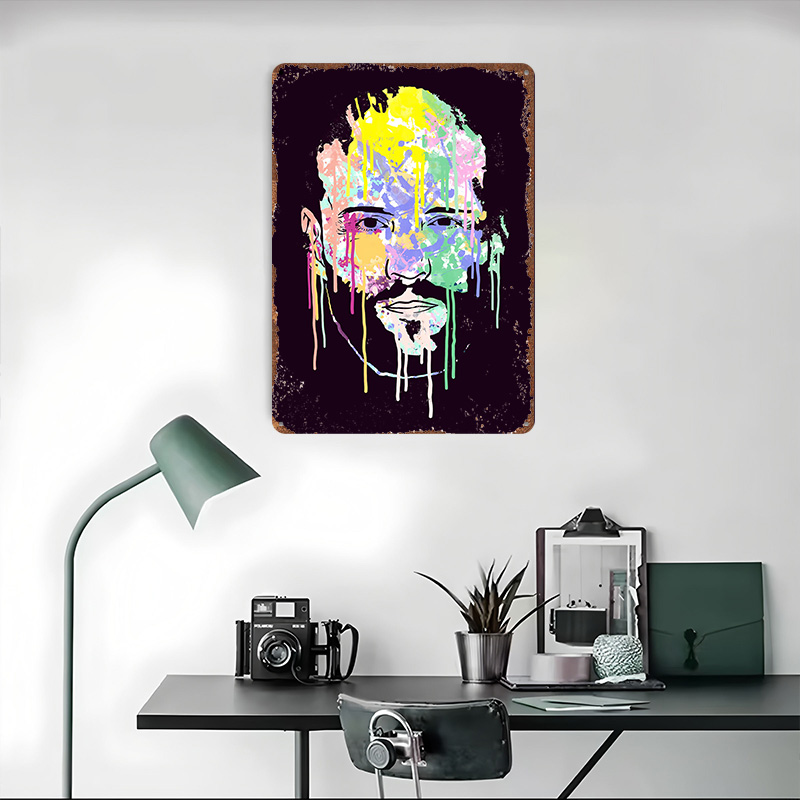 액터 레전드 벡터 개인 맞춤형 3D 질감 금속 포스터  - Home Decor Vector 리뷰 및 가격