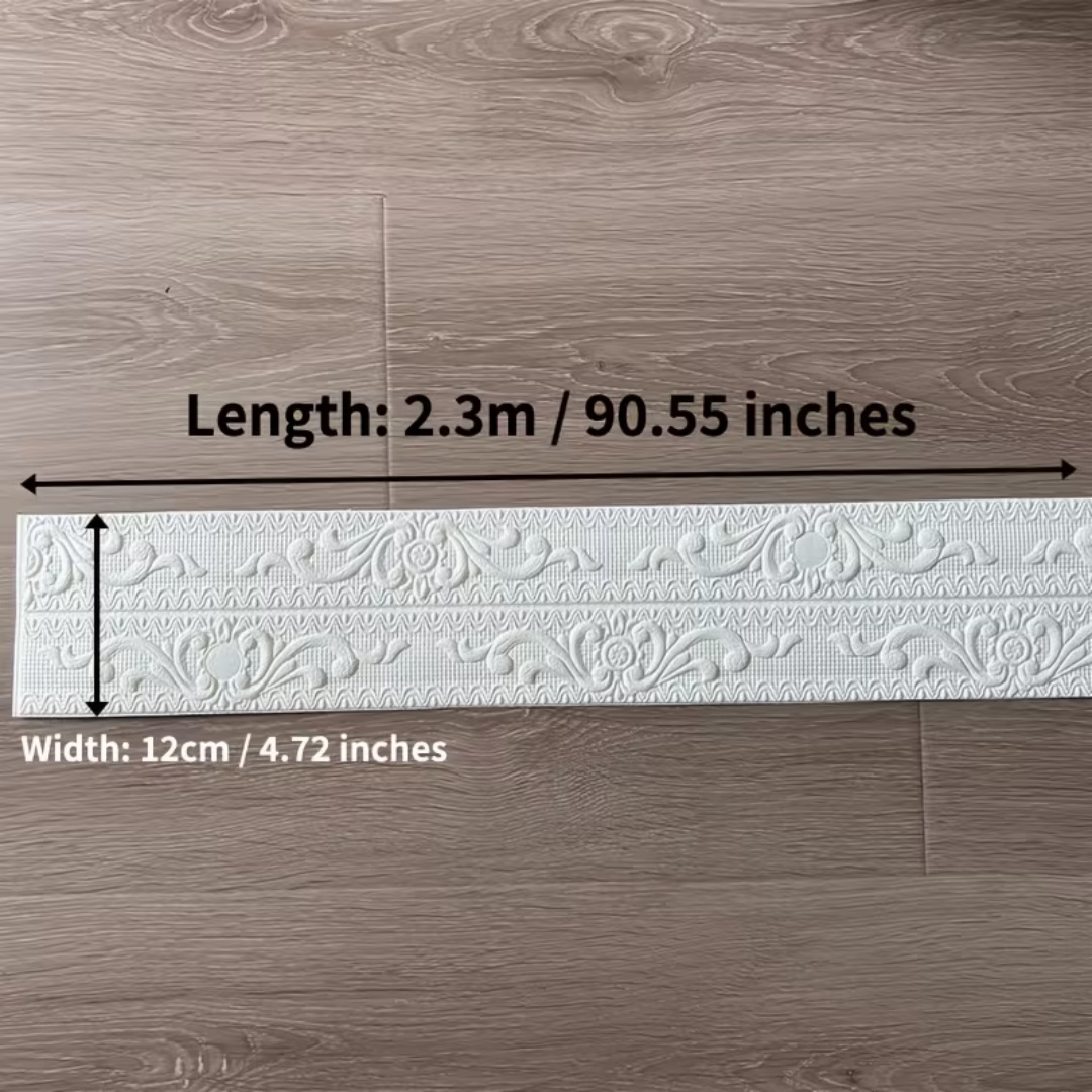 1개입 플렉시블 폼 몰딩 트림 크라운 몰딩 벽지 테두리 - Home Decor Wall Molding 리뷰 및 가격