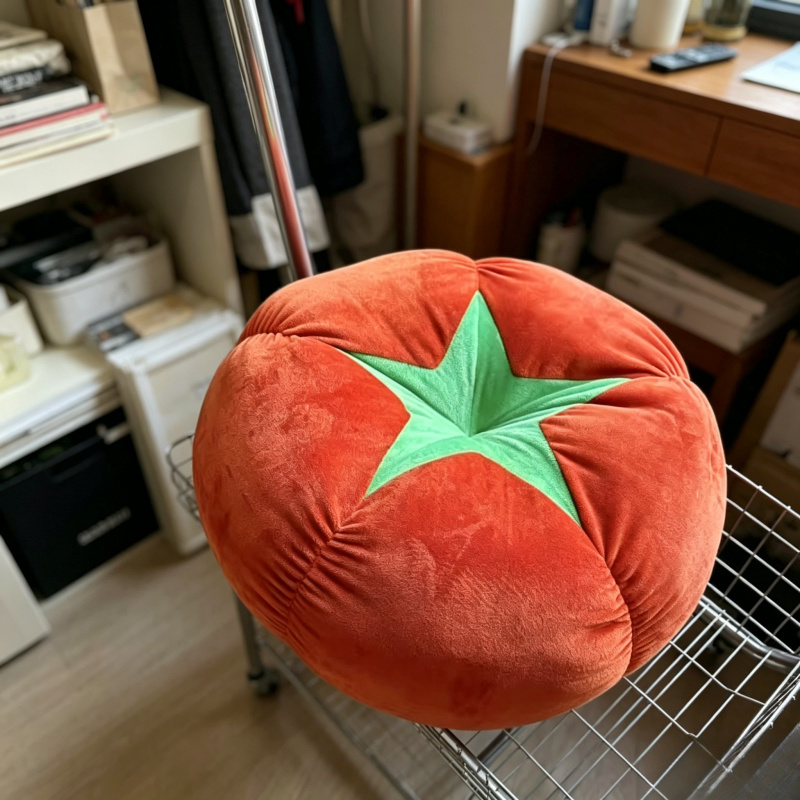귀엽고 부드러운 버섯 모양 토마토 푸톤 쿠션, 침대 및 - Home Decor Aesthetic Pinterest 리뷰 및 가격