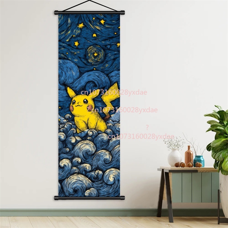 인쇄된 포켓몬 포스터, 애니메이션 벽 예술 작품, 겐가 - Home Decor Free Images 리뷰 및 가격